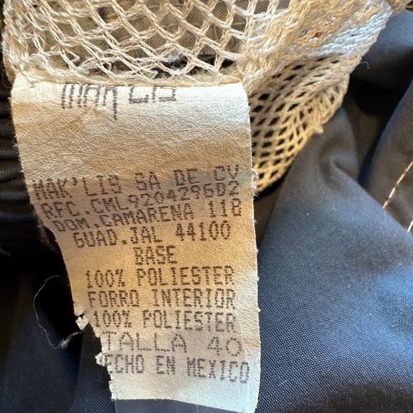 MKS Swim Trunks Mens Size 40 Tied Waist 8" Inseam Pockets 2 Tone Gray Mesh Lined - Picture 4 of 6